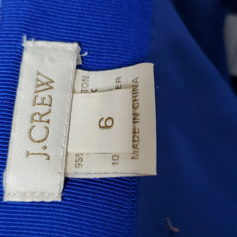 J. CREW Blue Skirt with Stretch